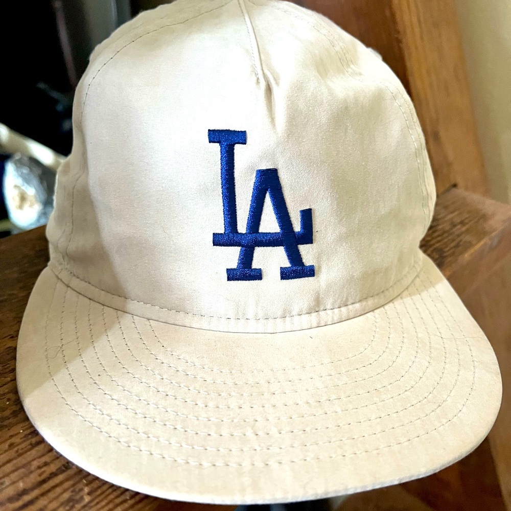 LA Dodgers New Era Beige Baseball Cap